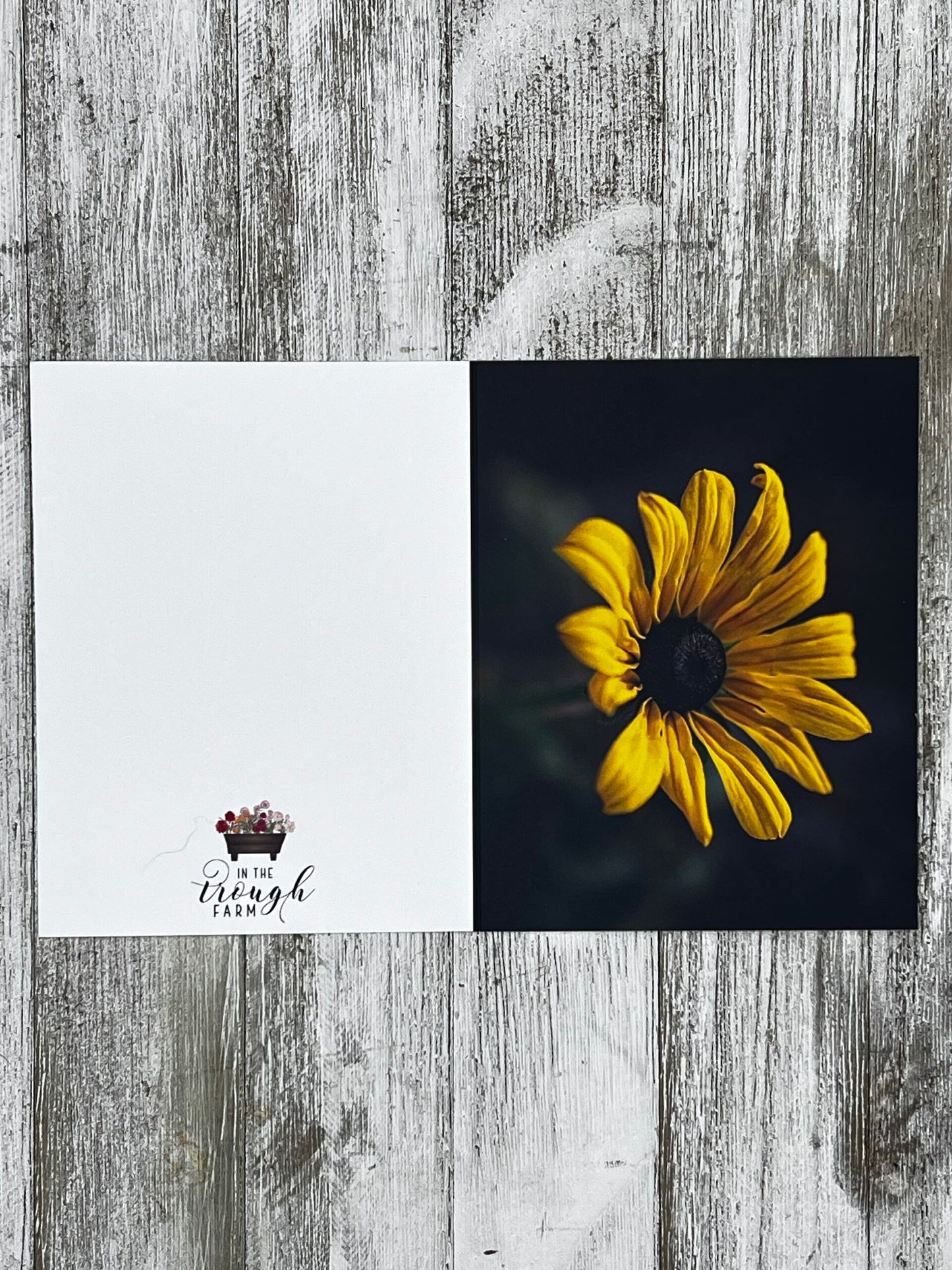 Folded Notecard - Rudbeckia image 1